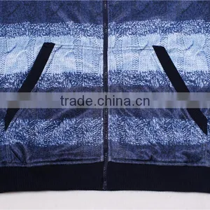 High Quality Style 100% Polyester Hoodie Printing Men Softshell Jacket thumbnail-3