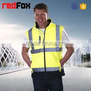 High Visibility Security Padding Guard Safety Vest Custom Logo thumbnail-2