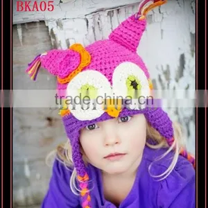FREE CROCHET HAT PATTERNS FOR BABIES OWL DESIGN thumbnail-1