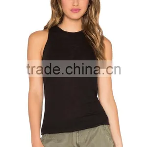 Tight Plain Open Back Tops Women Hot Girls in Tight Tank Tops thumbnail-1