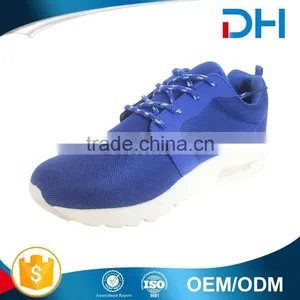 Blue Upper Specialized White Outsole Air Cushion Men Running Shoe Oem thumbnail-1