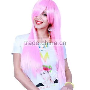 Bright Colorful Women Synthetic Hair Wig Halloween Cosplay Costume Party Wigs High Quality thumbnail-5