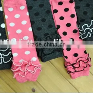 Wholesale Baby Ruffle Heart Pattern Kids Lovely Leg Warmers thumbnail-6