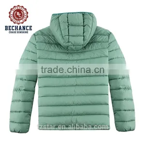 100%nylon Reverse Light Down Jacket With Hood ST15-DJ1005 thumbnail-2