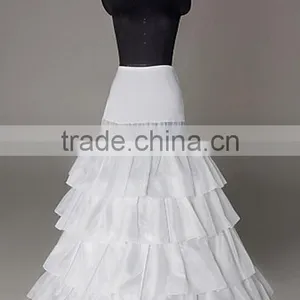 12 Style White A-Line/Hoop/Hoopless/Short Crinoline Petticoat/Underskirt Wedding thumbnail-3