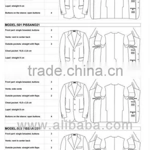 Wool Suits - Pissano thumbnail-1