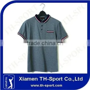 Bulk Custom Logo Plain Polo T Shirt thumbnail-1