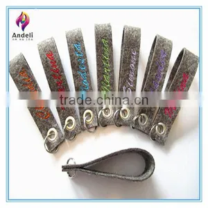 Eco-friendly Felt Keychain,Wool Felt Keychain thumbnail-1