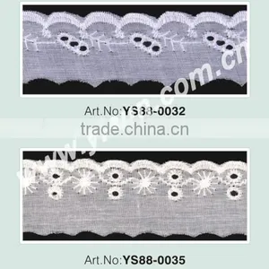 Cotton Lace Fabric thumbnail-1