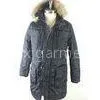 Mens Fur Hooded Down Coat Winter Padded Jacket With 100% Polyester Lining thumbnail-1