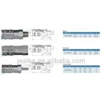 ZJ-310 Carbon Steel Single Shut-off Quick Connect Couplings thumbnail-2
