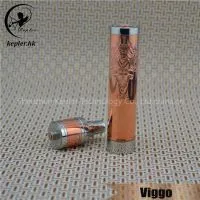 In Stock !!! Kepler Factory 1:1clone Copper Viggo Mod Fit for 18650 Battery thumbnail-1