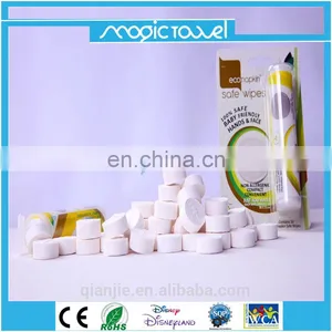 100% Eco-friendly Biodegradable Non-woven Compressed Towel Promotional Gift thumbnail-5
