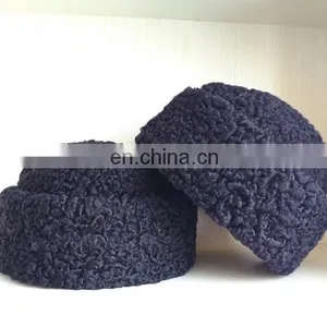 Hot Sale Great Retro Karakul Fur Hat Cap thumbnail-3