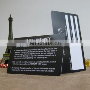Factory Supply Color Printing Customized Pvc Mobile Phone Repair Card/warranty Card/quality Assurance Card thumbnail-5