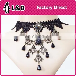 New Arrival Hand Made Lace Necklace for Ladies thumbnail-1