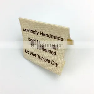 Cotton Printed Label / Cotton Labels / Cotton Clothing Labels thumbnail-2