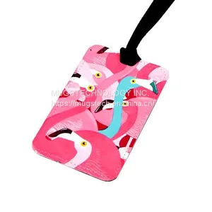 Sublimation Fabric Luggage Tag Rectangle thumbnail-2