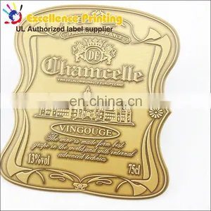 Top Quality Various Shape Colors Customized Metal Aluminum Label thumbnail-1