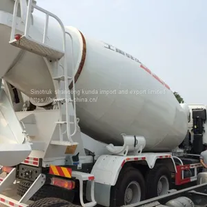 Sinotruk HOWO Cement Mix Truk for Sale thumbnail-4