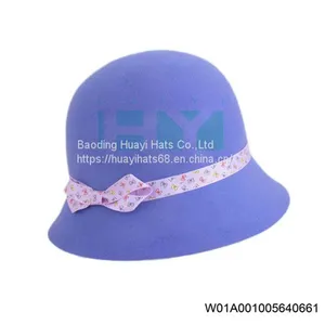 Cloche Hat, WOOL FELT HATS thumbnail-1