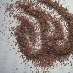 High Purity China Red Garnet 80 Mesh for Waterjet Cutting thumbnail-5