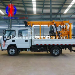 High Quality Vehicle-mounted Engineering Exploration Rig XYC-200 Hydraulic Water Well Drilling Machine Outdoor Drilling Machinery thumbnail-1