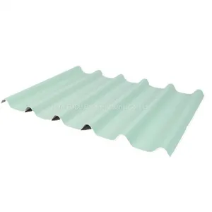 New Construction Building Materials Plastic Raw Roofing Sheet Prices Corrugated PVC Roof Sheet thumbnail-5