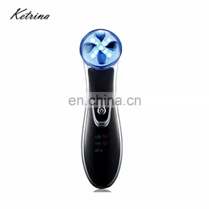 Ketrina Skincare Device Electric RF EMS Led Light Anti Wrinkle Face Lifting Roller Massage thumbnail-1