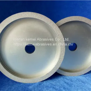 Brazed Diamond Grinding Wheel Diamond Slotting Wheel Brazed Hand Wheel Diamond Wheel Slotted Wheel thumbnail-3