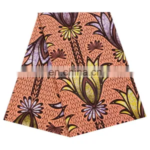 Factory Price Africa Ankara Wax Printing Fabric 100% Cotton thumbnail-6
