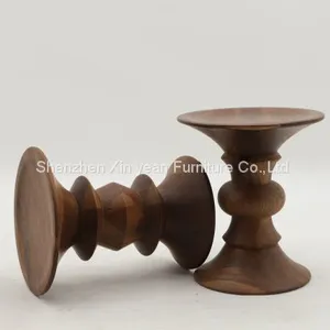 Charles and Ray Eames Stool in Solid Ashwood/solid Walnut Beechwood Wishbone Marla Counter Stool thumbnail-1