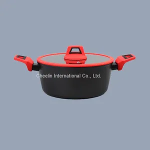 Non-stick Forged Aluminium Cookware Set With Soft Touch Handle thumbnail-4