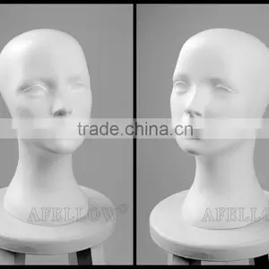 H1036 Fasion Plastic Mannequin Head Durable Eco-friendly thumbnail-2