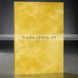 New Design Eco-friendly Club Imitation Translucent Wall Panel thumbnail-2