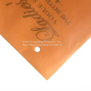 Custom Plastic Packaging Bag With Zipper for Clothing thumbnail-4