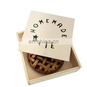 Vitalucks Hot Sale Wholesale Custom Apple Pie Packaging Wooden Box Special Gift Box thumbnail-3