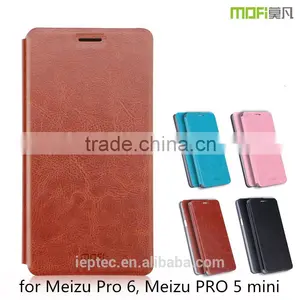 2016 MOFi Case for Meizu Pro 6, Meizu PRO 5 Mini, Mobile Phone Flip Leather Cover for Meizu Pro6 Case thumbnail-1