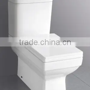New Arrival Europe Two Piece Bathroom Toilet Washdown Flush ZZ-01 thumbnail-2