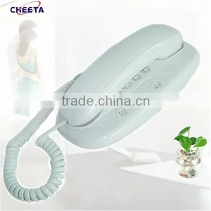 Wholesale Redial Function Trimline Wall Mounted Slim Telephone thumbnail-3