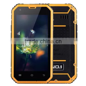 NO.1 M2 IP68 Waterproof Rugged Smartphone Android 5.0 Lollipop 4.5 Inch MTK6582 Quad Core 1GB 8GB 8MP Unlocked thumbnail-1
