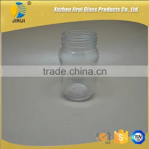 190ml Round Shape Clear Glass Food Jar thumbnail-1