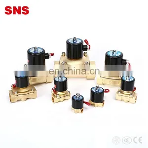 SNS 2W200-20 Wholesale G3/4 Normally Closed Brass Water Solenoid Valve thumbnail-3
