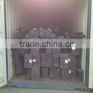 Light Steel Frame Fabrication Painted Steel Q345 / Q235 for Hangar/ Workshop thumbnail-1