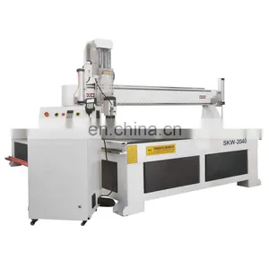 3 Axis CNC Router Machine Other Woodworking Machinery 3d Wood Carving Machine With Press Roller thumbnail-1
