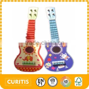 Buy Toys From China Children's Musical Instruments Guitar Toy Wooden Toy Guitar Toy Guitar for Kids thumbnail-1