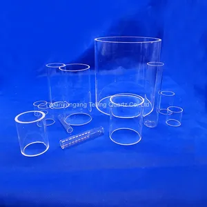 Various Size Quartz Glass Tube Clear Quartz Tube thumbnail-1