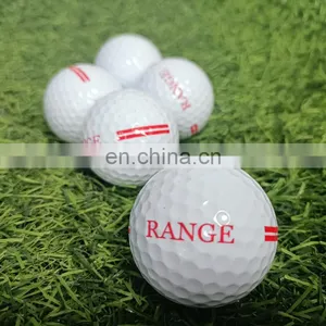 White New Style Golf Two Layer Indoor Custom Private Label Floating Driving Range Golf Balls thumbnail-1