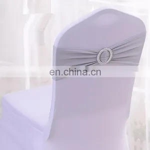 Ready Stock 24 Colors Spandex Wedding Chair Sashes With Buckle Slider thumbnail-2