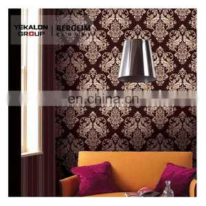 Latest Cheap Oem Room Waterproof Paintable Pvc Beautiful Wallpaper Wallpaper Rolls Design for Bedroom thumbnail-2